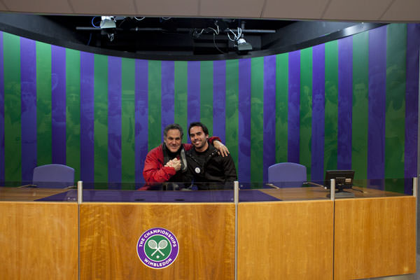 Sala de imprensa - Wimbledon
